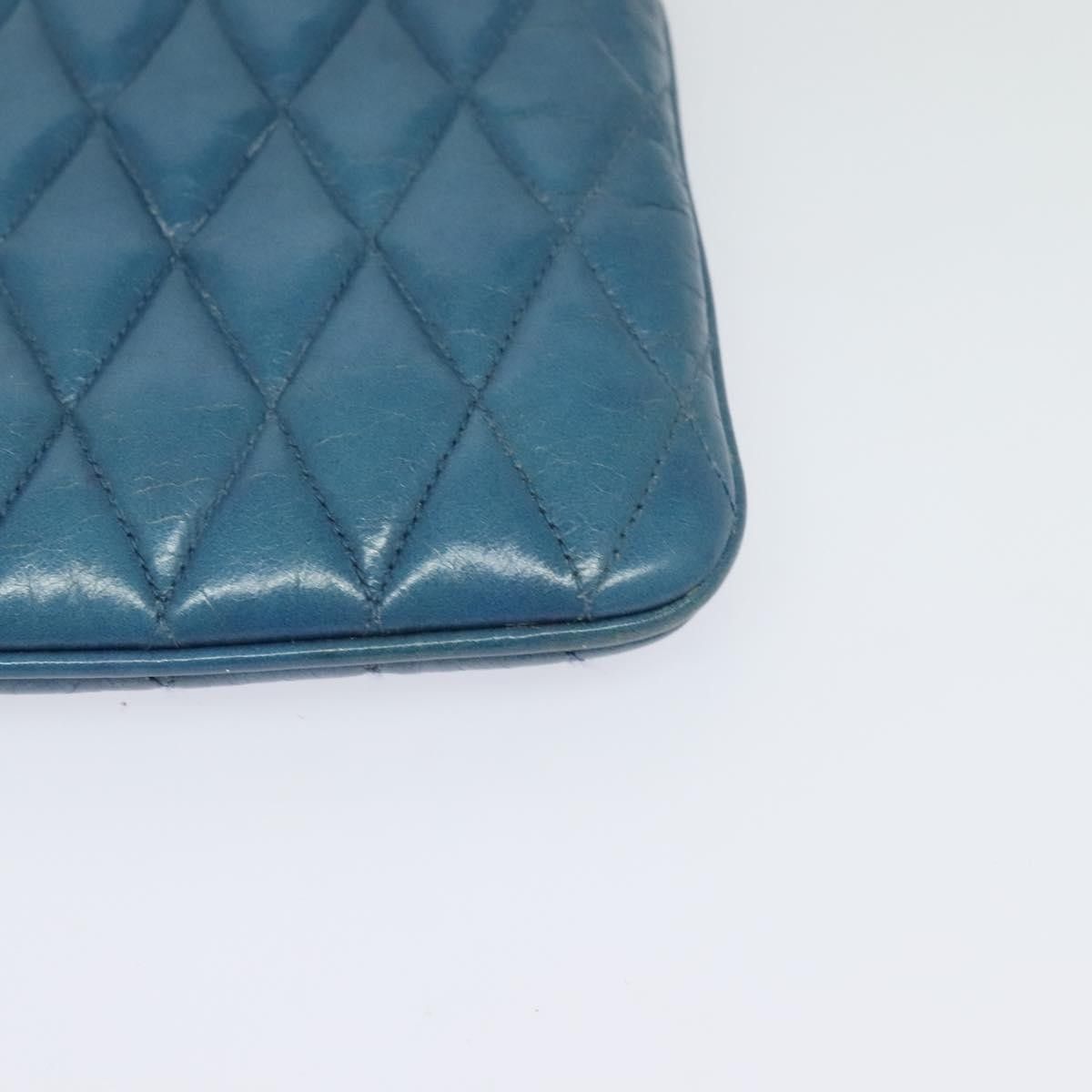 Miu Miu Miu Miu Zip Wristlet Pouch Matelasse Leather Size ONE SIZE - 10 Thumbnail