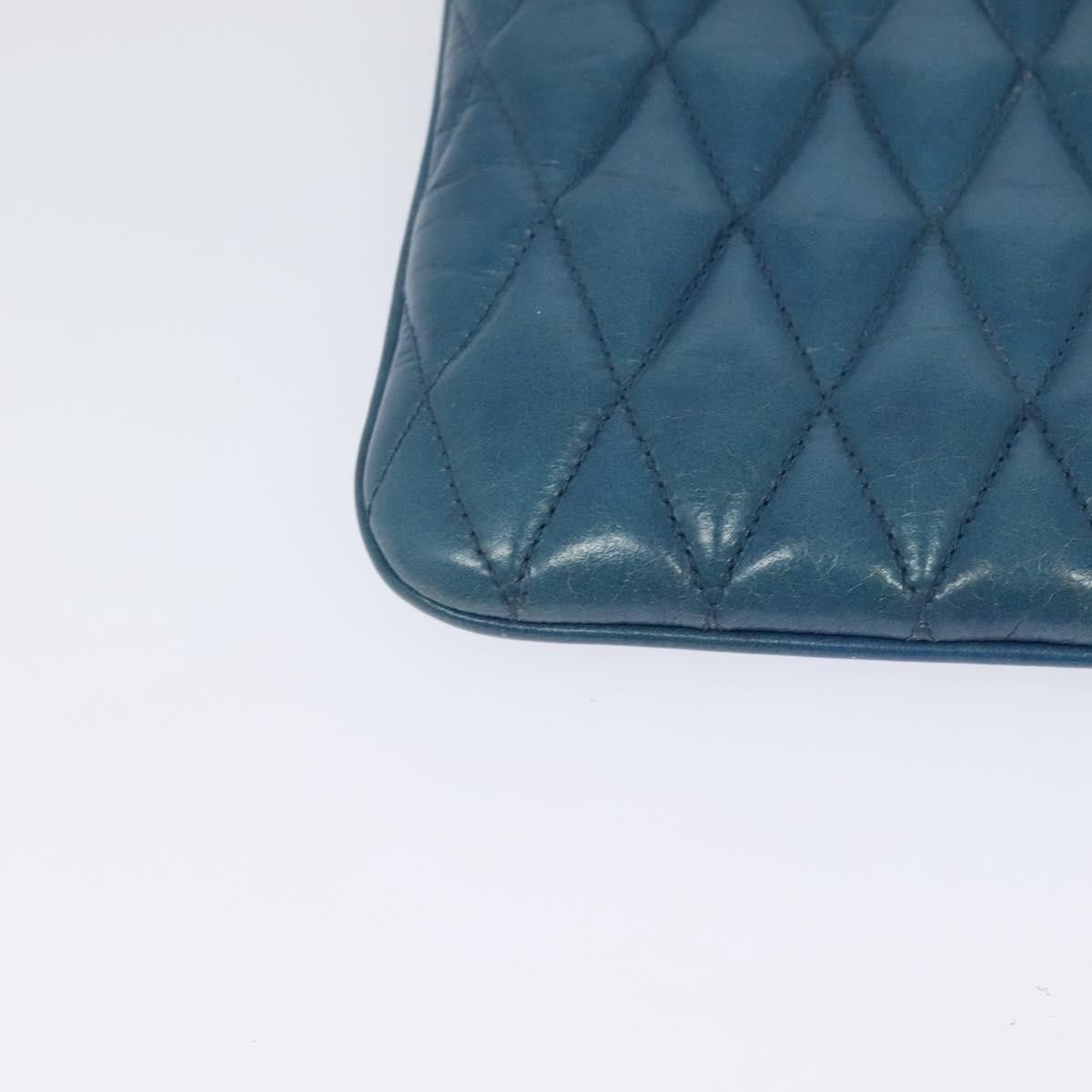 Miu Miu Miu Miu Zip Wristlet Pouch Matelasse Leather Size ONE SIZE - 11 Thumbnail