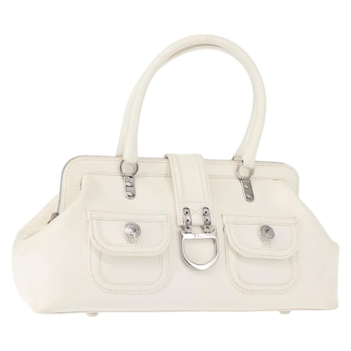 Dior Christian Dior Vintage Handbag Leather Size ONE SIZE - 20 Thumbnail