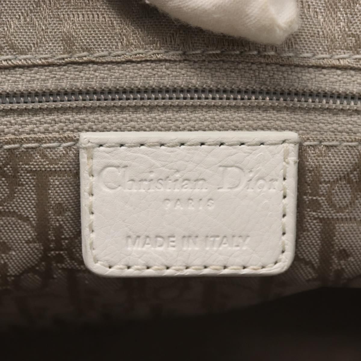 Dior Christian Dior Vintage Handbag Leather Size ONE SIZE - 6 Thumbnail