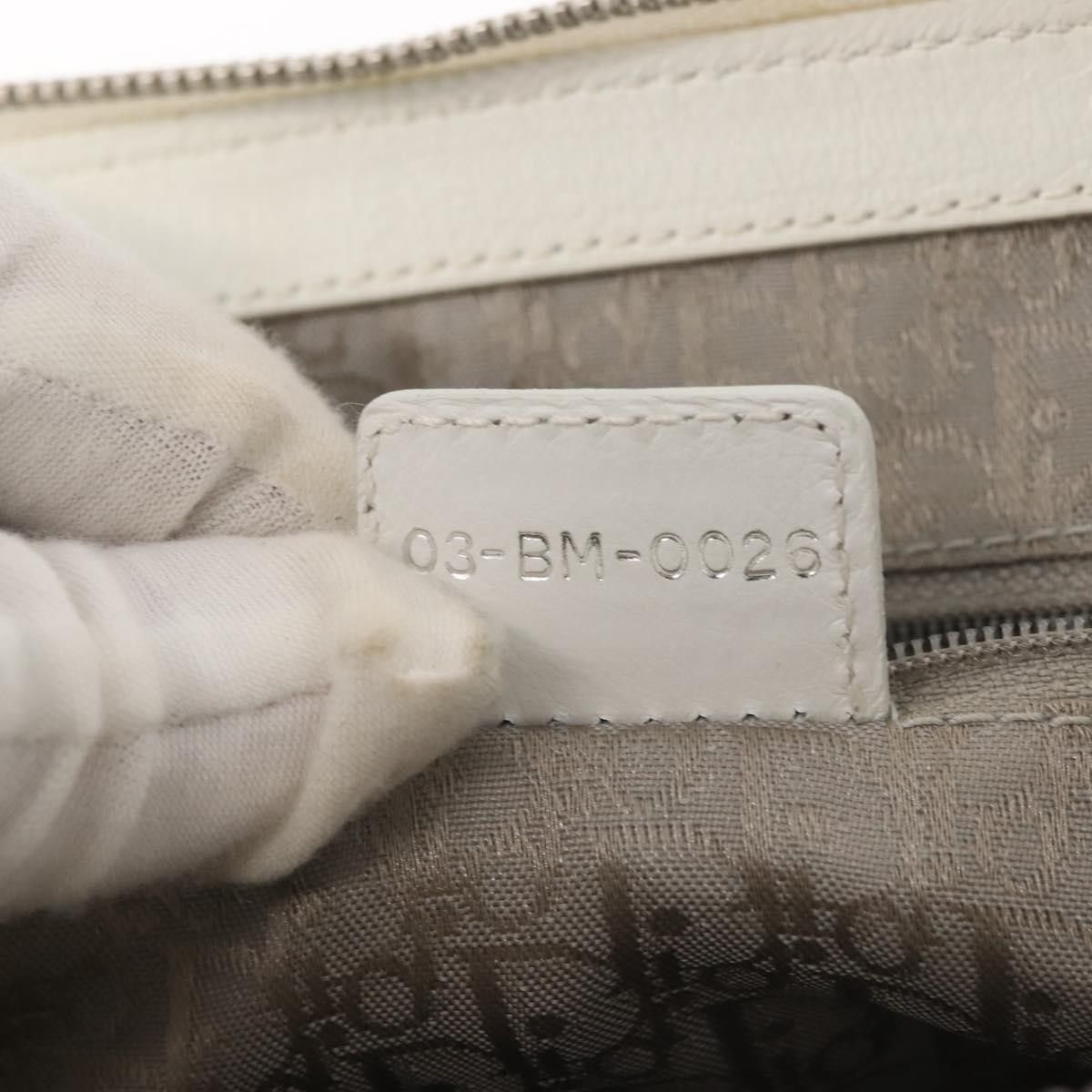 Dior Christian Dior Vintage Handbag Leather Size ONE SIZE - 7 Thumbnail