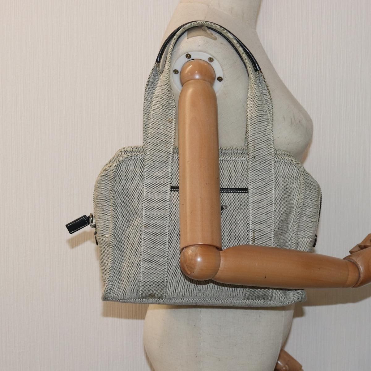 Prada Prada Vintage Handbag Canvas Size ONE SIZE - 15 Thumbnail