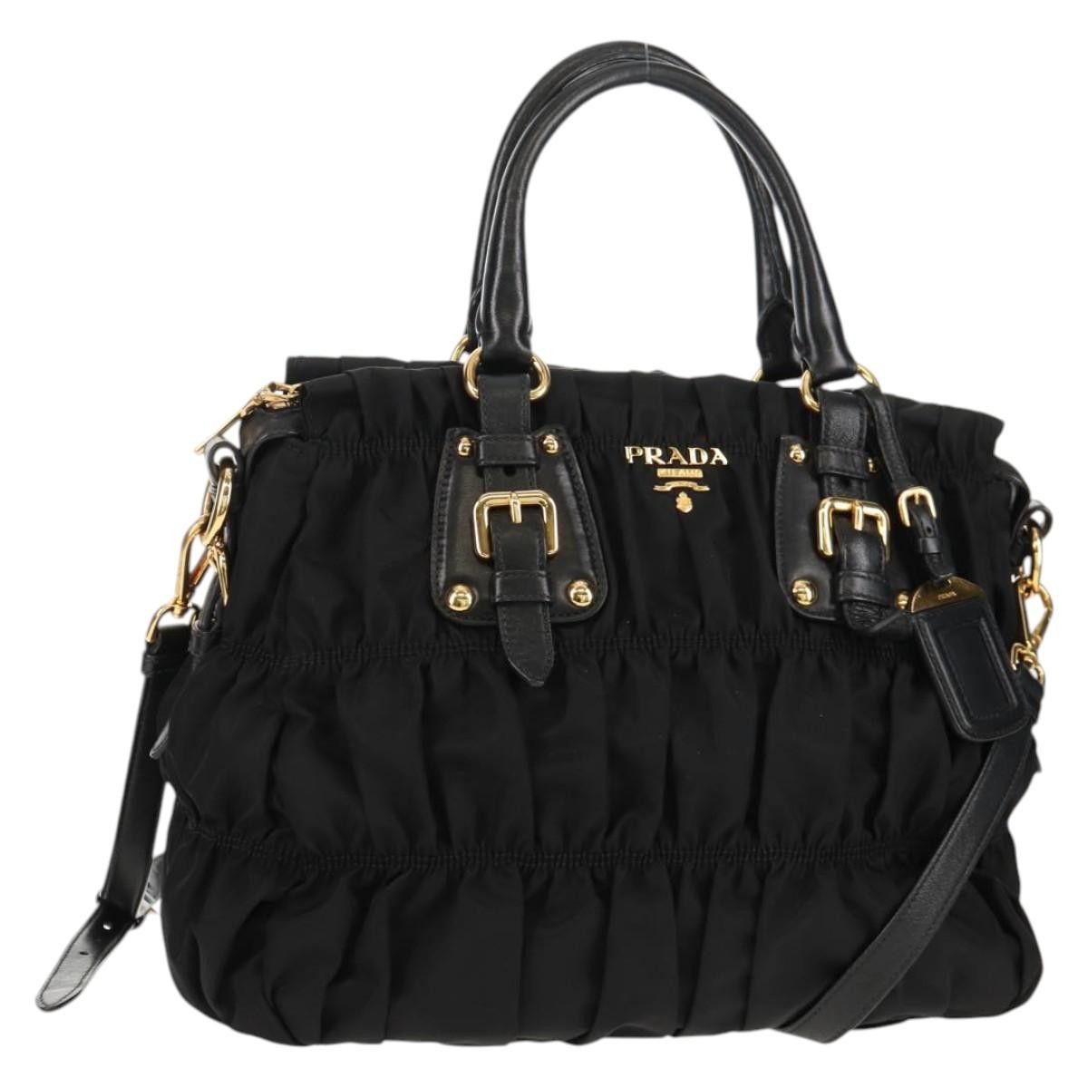 Prada Prada Gaufre Convertible Tote Tessuto Size ONE SIZE - 19 Thumbnail