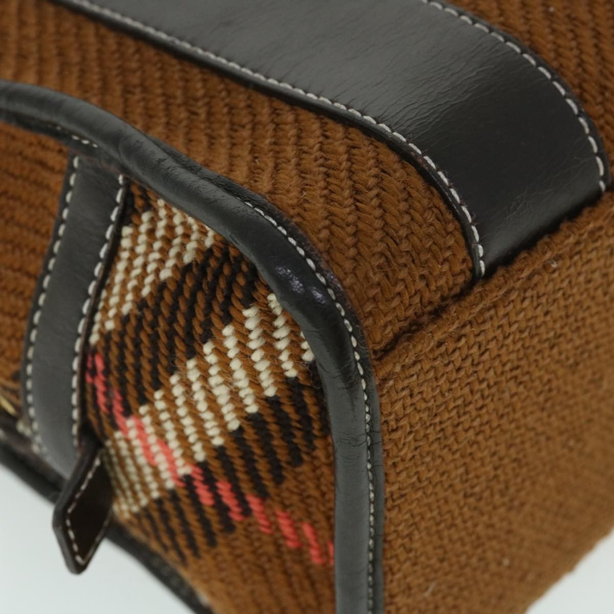 Burberry Burberry Blue Label Handbag Wool Size ONE SIZE - 10 Thumbnail
