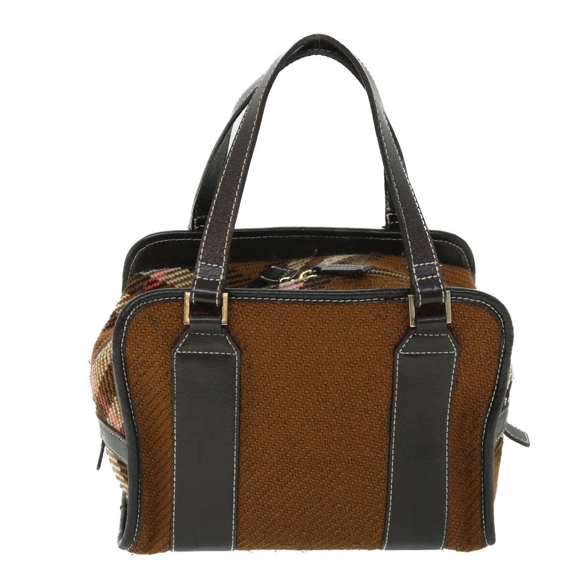 Burberry Burberry Blue Label Handbag Wool Size ONE SIZE - 2 Thumbnail