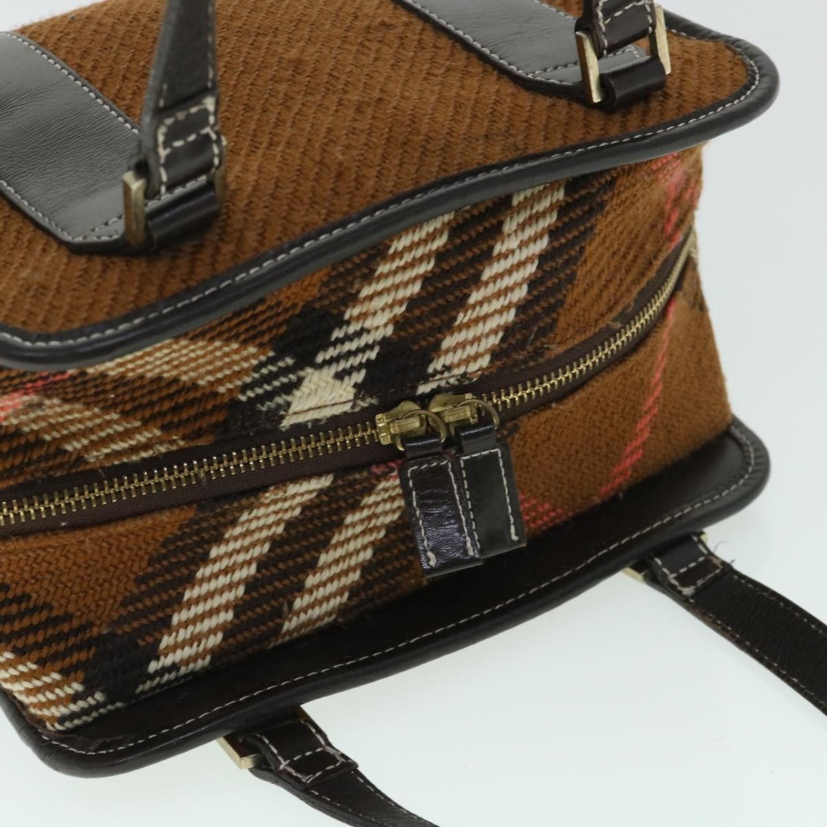 Burberry Burberry Blue Label Handbag Wool Size ONE SIZE - 15 Thumbnail