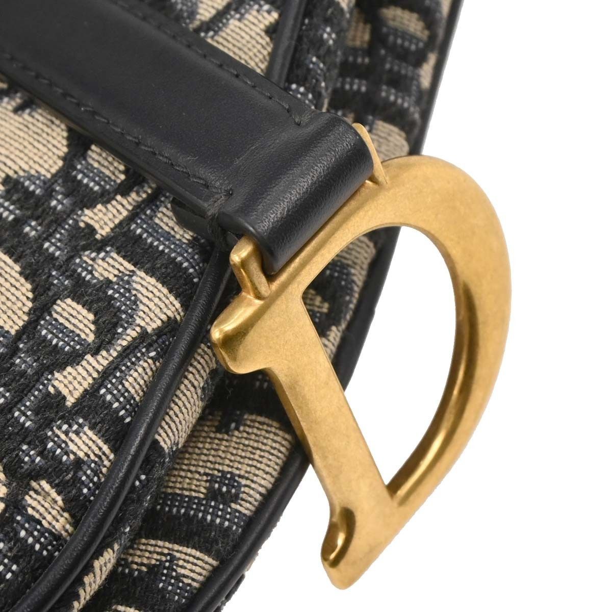 Dior Christian Dior Saddle Handbag Oblique Canvas Size ONE SIZE - 8 Thumbnail