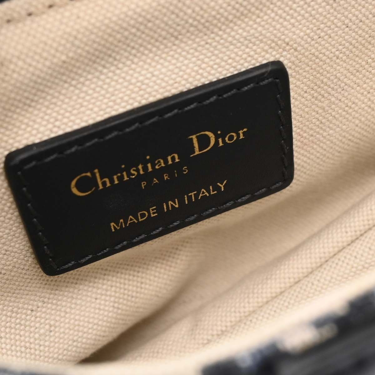 Dior Christian Dior Saddle Handbag Oblique Canvas Size ONE SIZE - 4 Thumbnail