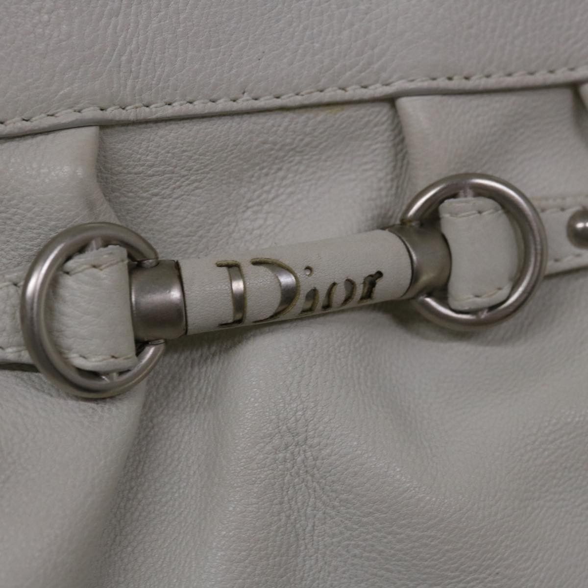 Dior Christian Dior Vintage Handbag Leather Size ONE SIZE - 18 Thumbnail