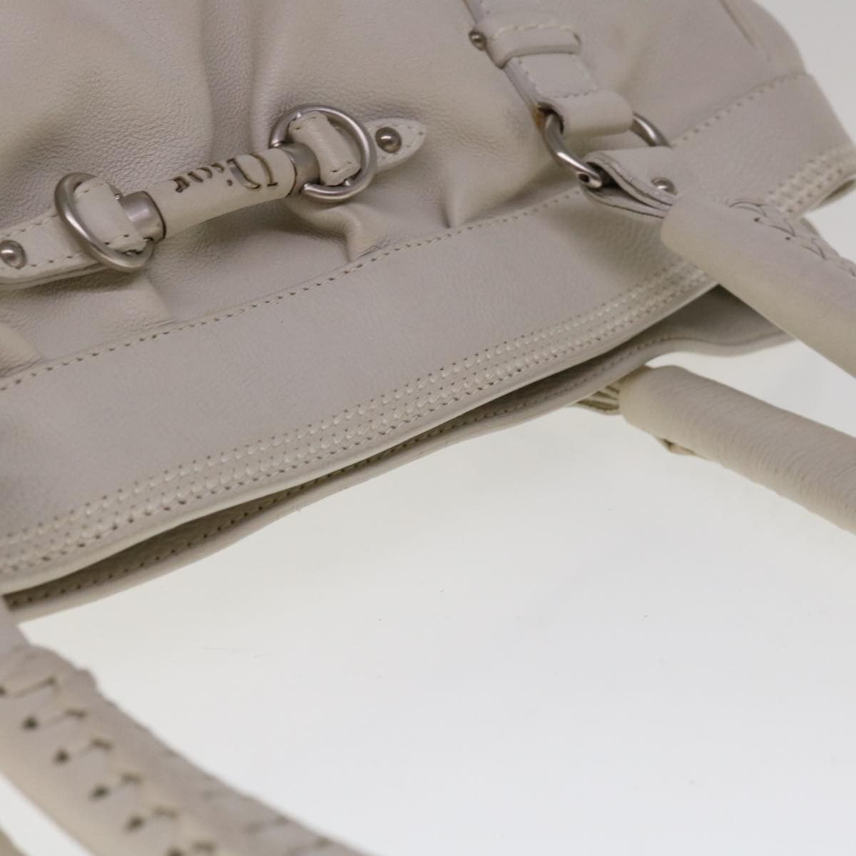 Dior Christian Dior Vintage Handbag Leather Size ONE SIZE - 14 Thumbnail