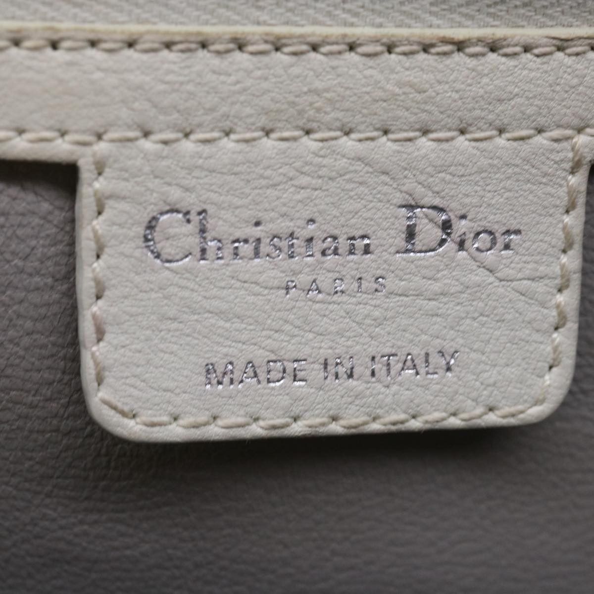 Dior Christian Dior Vintage Handbag Leather Size ONE SIZE - 6 Thumbnail