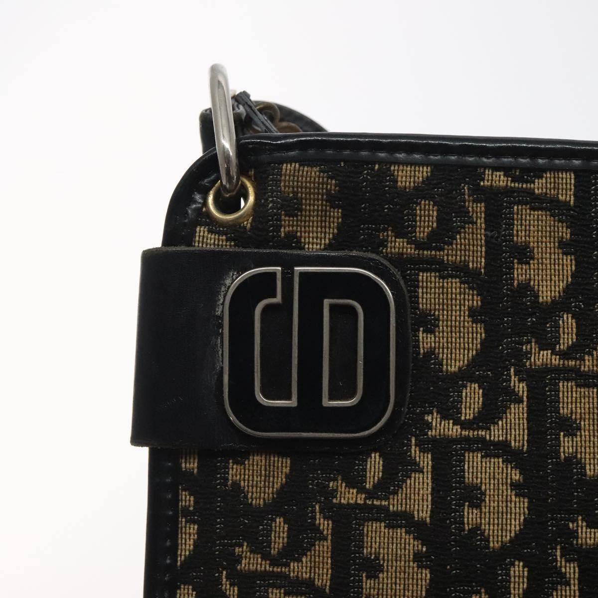 Dior Christian Dior Vintage Trotter Shoulder Bag Canvas Size ONE SIZE - 12 Thumbnail
