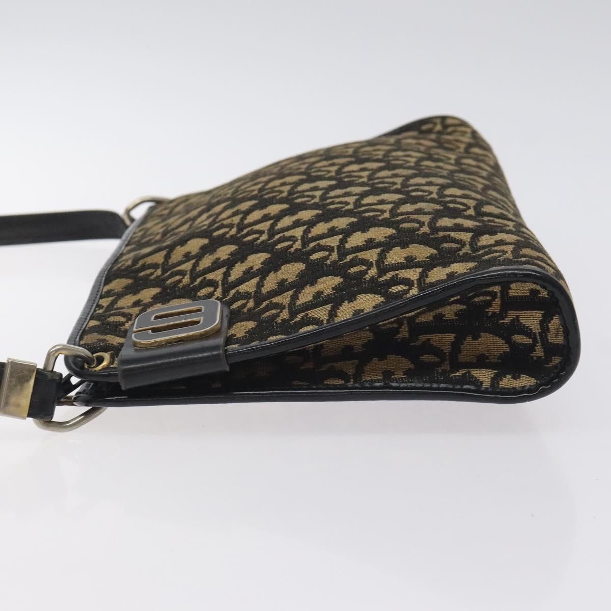 Dior Christian Dior Vintage Trotter Shoulder Bag Canvas Size ONE SIZE - 4 Thumbnail