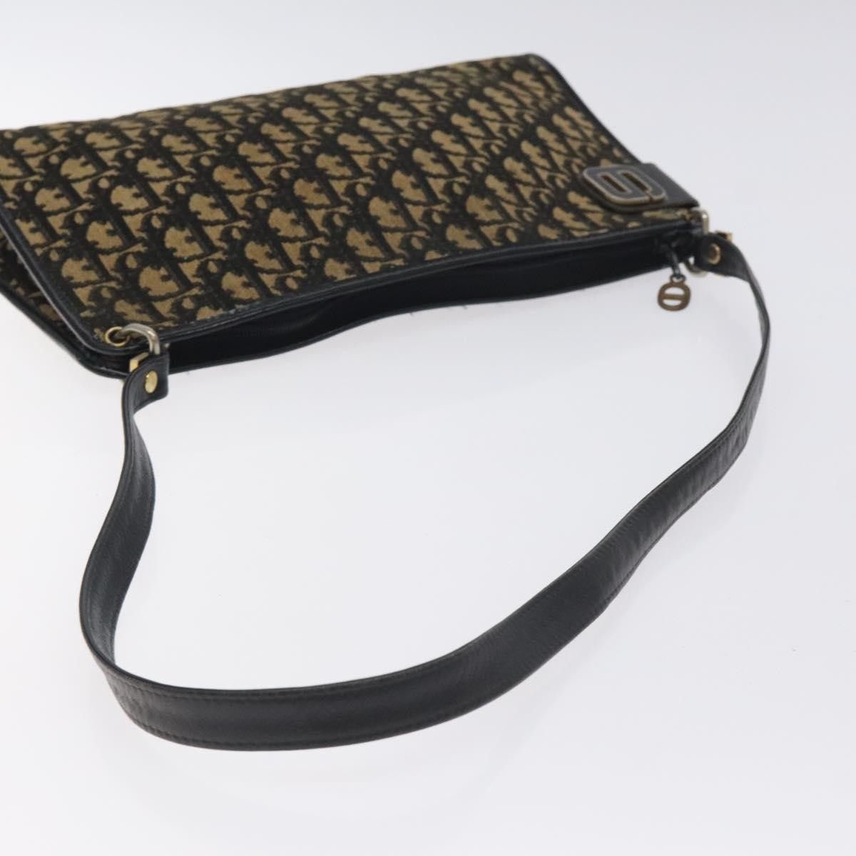 Dior Christian Dior Vintage Trotter Shoulder Bag Canvas Size ONE SIZE - 7 Thumbnail