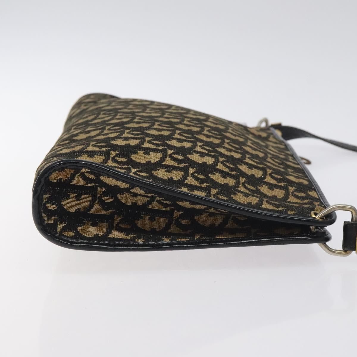 Dior Christian Dior Vintage Trotter Shoulder Bag Canvas Size ONE SIZE - 3 Thumbnail