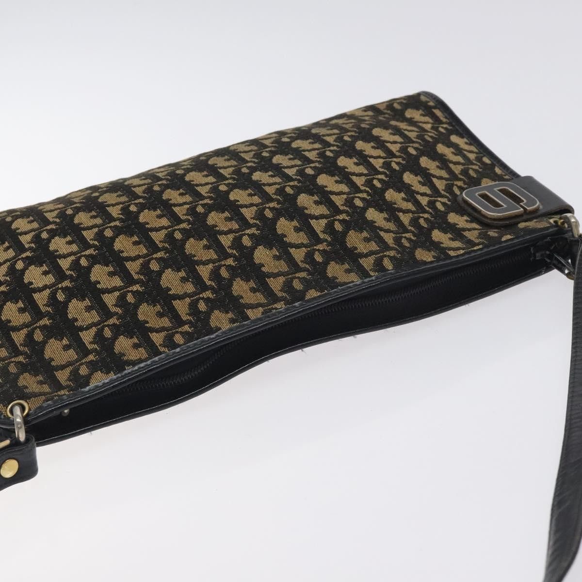 Dior Christian Dior Vintage Trotter Shoulder Bag Canvas Size ONE SIZE - 15 Thumbnail