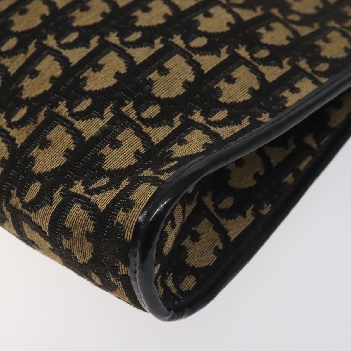 Dior Christian Dior Vintage Trotter Shoulder Bag Canvas Size ONE SIZE - 9 Thumbnail