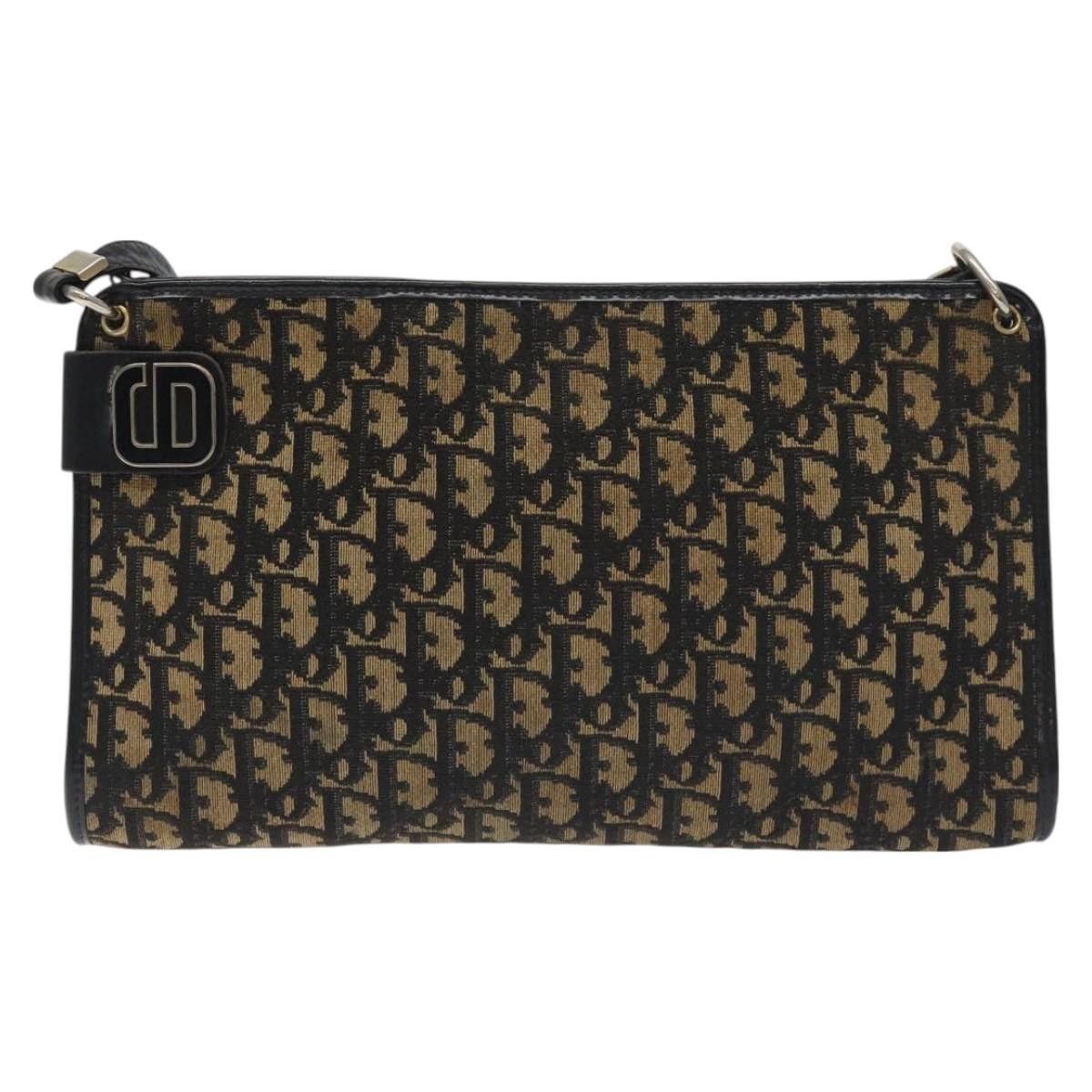 Dior Christian Dior Vintage Trotter Shoulder Bag Canvas Size ONE SIZE - 18 Thumbnail