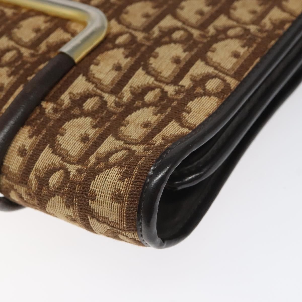 Dior Christian Dior Vintage Trotter Shoulder Bag Canvas Size ONE SIZE - 9 Thumbnail