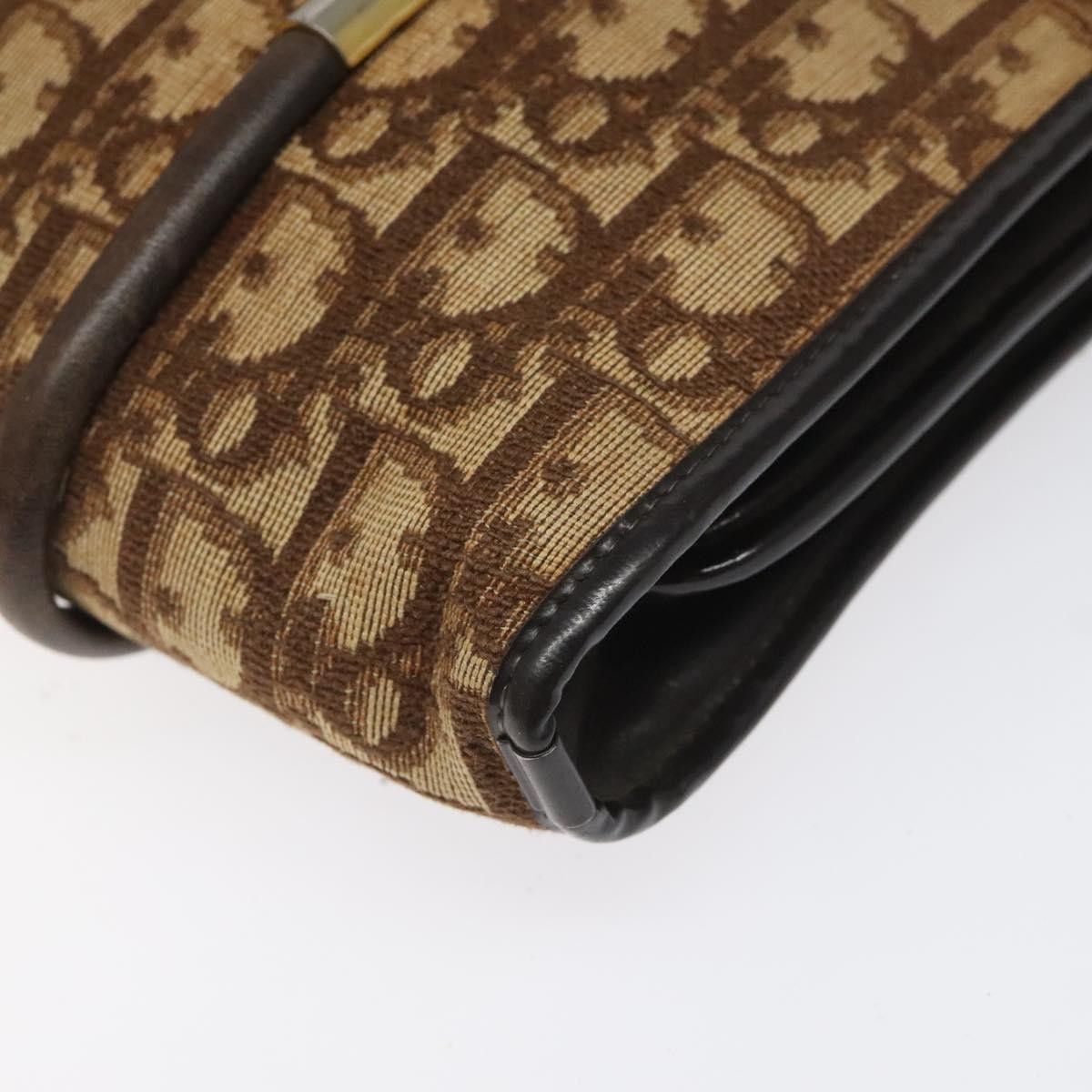 Dior Christian Dior Vintage Trotter Shoulder Bag Canvas Size ONE SIZE - 10 Thumbnail
