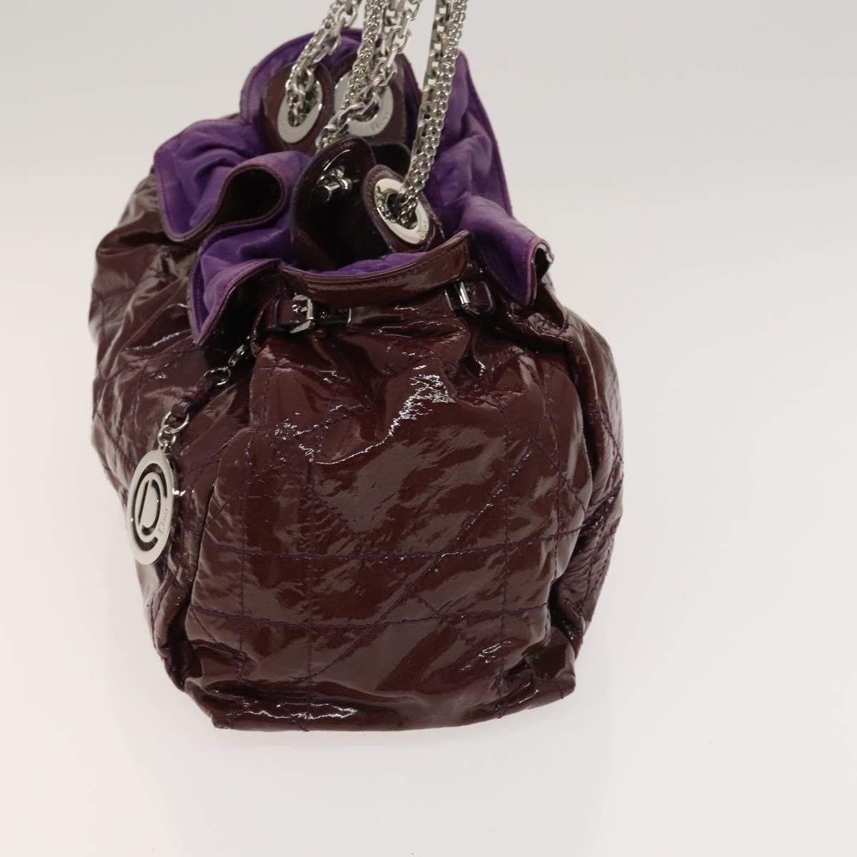Dior Christian Dior Le Trente Bag Cannage Quilt Patent Size ONE SIZE - 3 Thumbnail