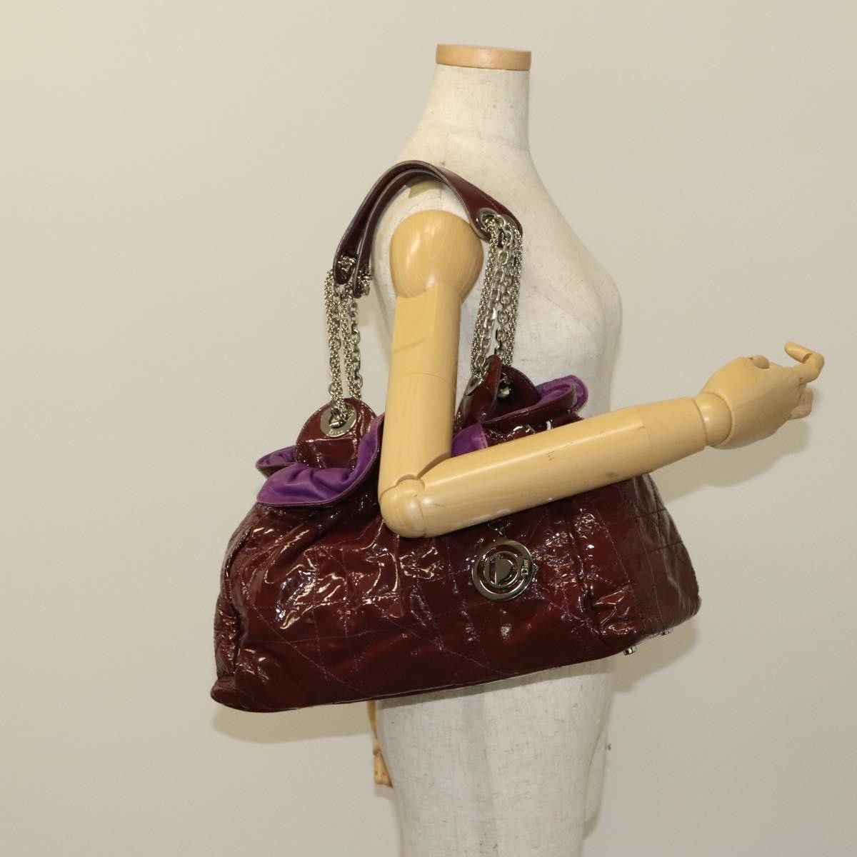 Dior Christian Dior Le Trente Bag Cannage Quilt Patent Size ONE SIZE - 14 Thumbnail