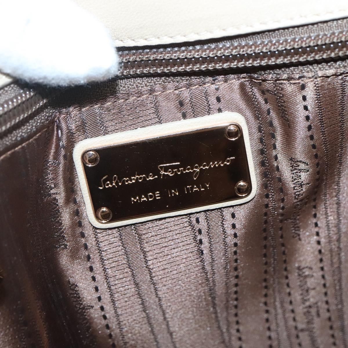 Salvatore Ferragamo Salvatore Ferragamo Vala Shoulder Bag Leather Size ONE SIZE - 7 Thumbnail