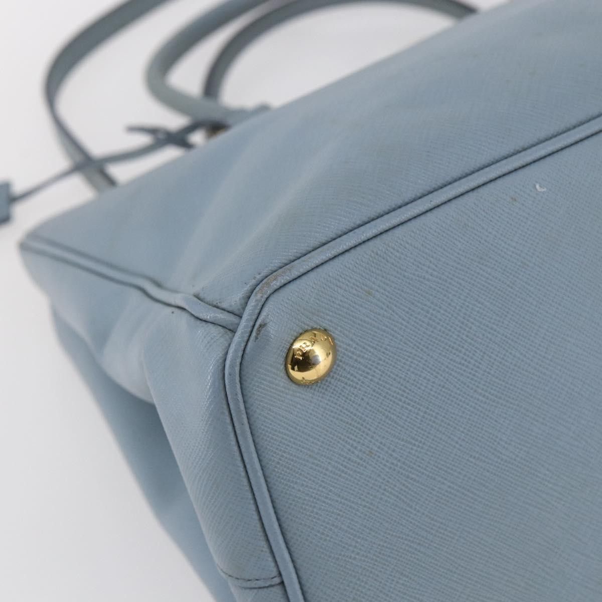 Prada Prada Galleria Double Zip Tote Saffiano Leather Size ONE SIZE - 10 Thumbnail