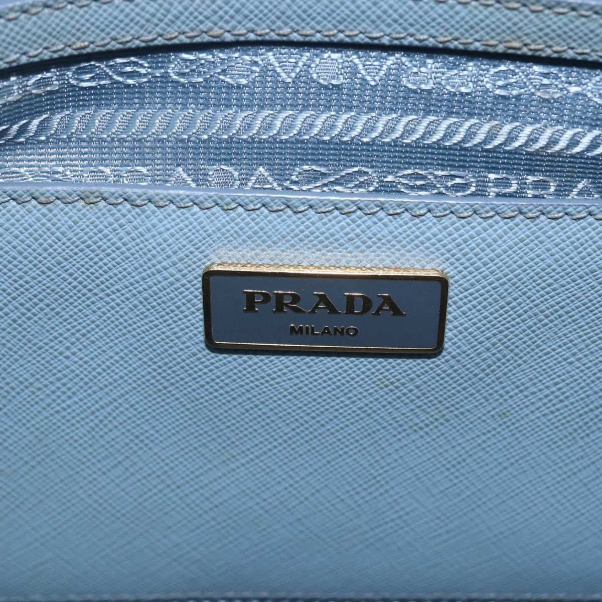Prada Prada Galleria Double Zip Tote Saffiano Leather Size ONE SIZE - 14 Thumbnail