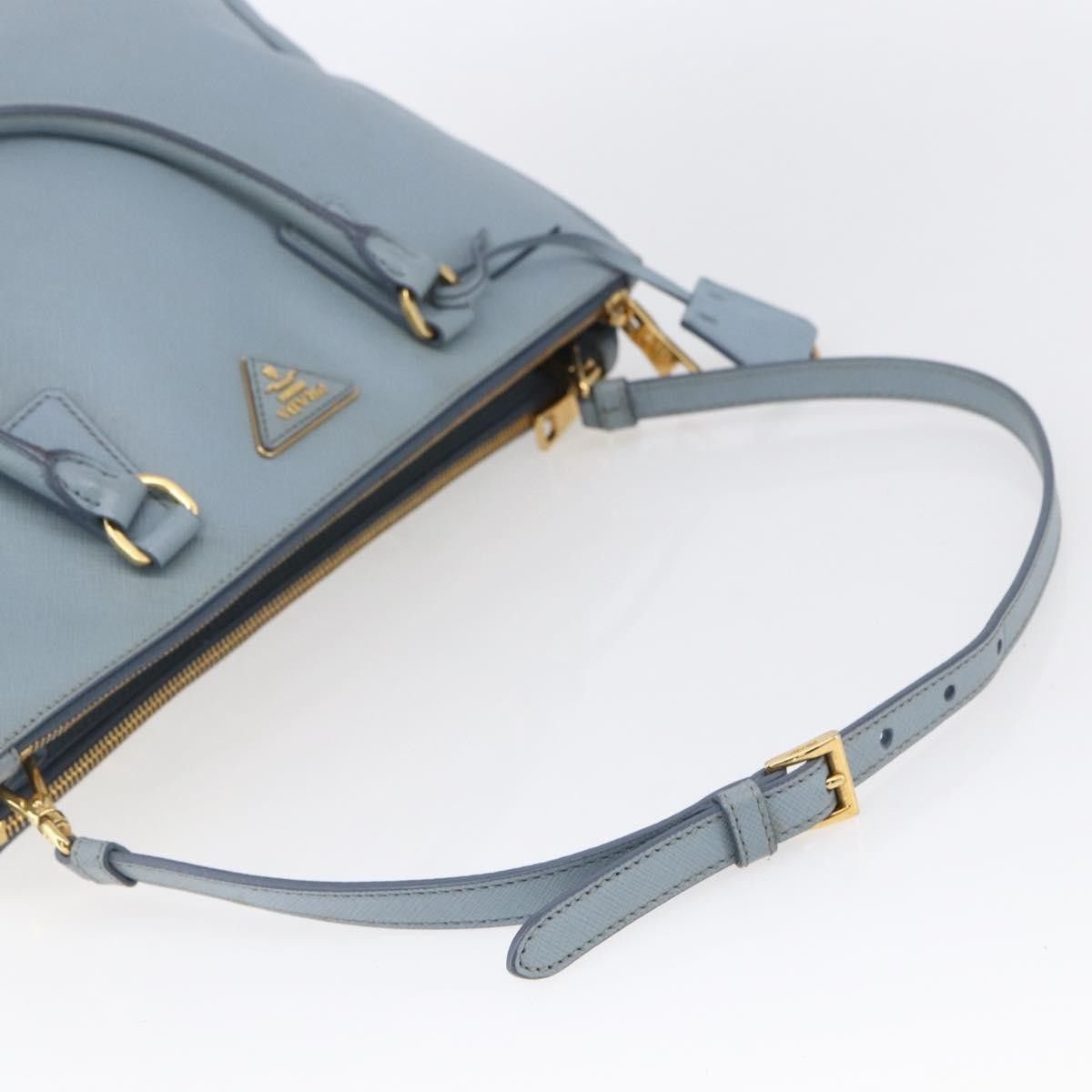 Prada Prada Galleria Double Zip Tote Saffiano Leather Size ONE SIZE - 16 Thumbnail