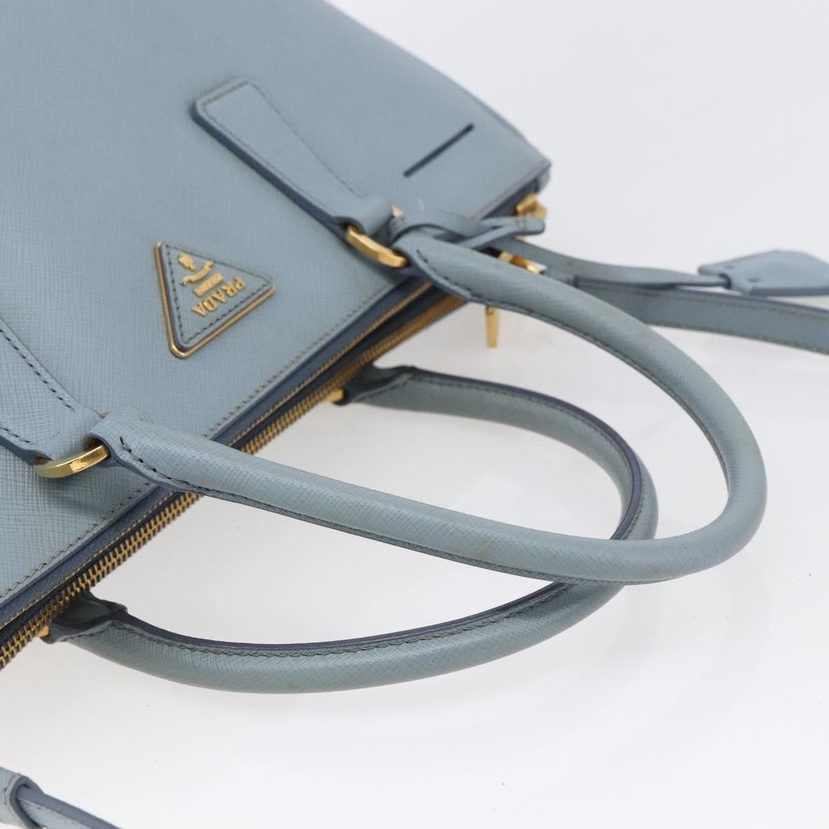 Prada Prada Galleria Double Zip Tote Saffiano Leather Size ONE SIZE - 8 Thumbnail
