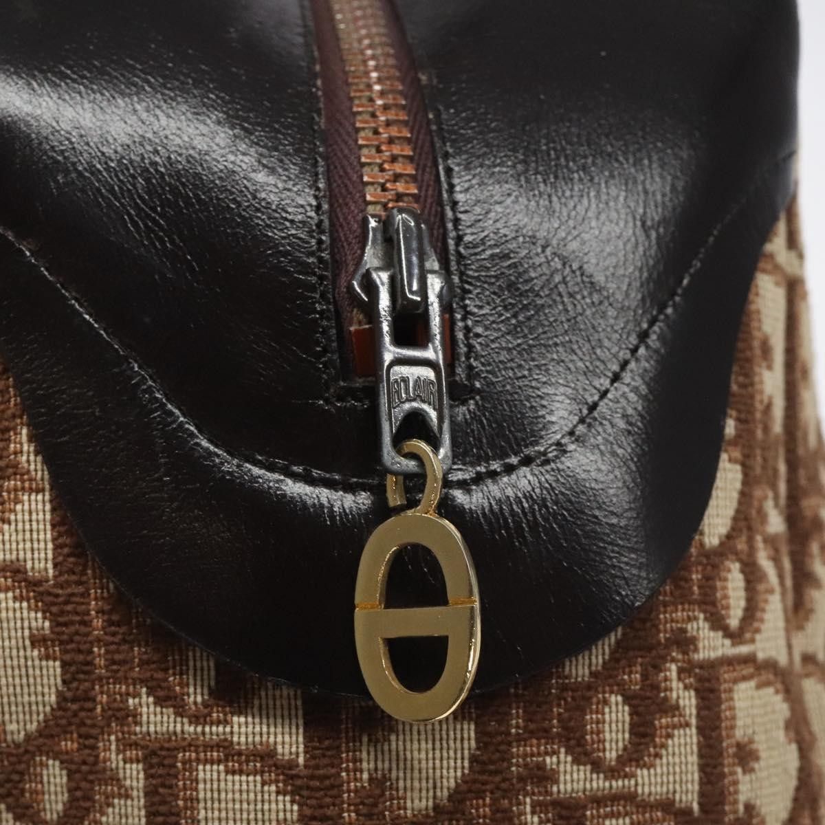 Dior Christian Dior Vintage Trotter Handbag Canvas Size ONE SIZE - 12 Thumbnail
