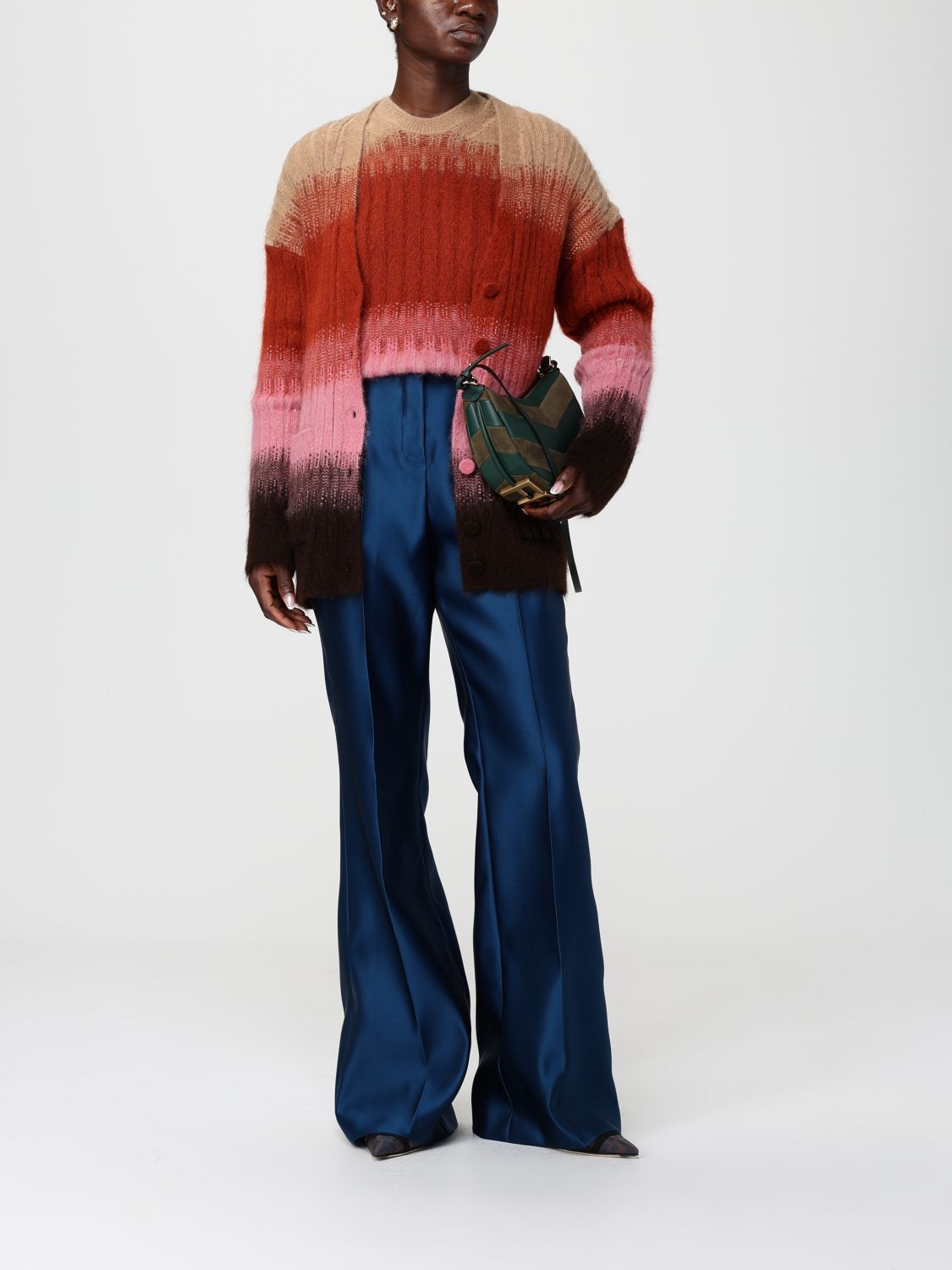 Fendi Fendi Sweater Woman Rust Size S / US 4 / IT 40 - 2 Thumbnail