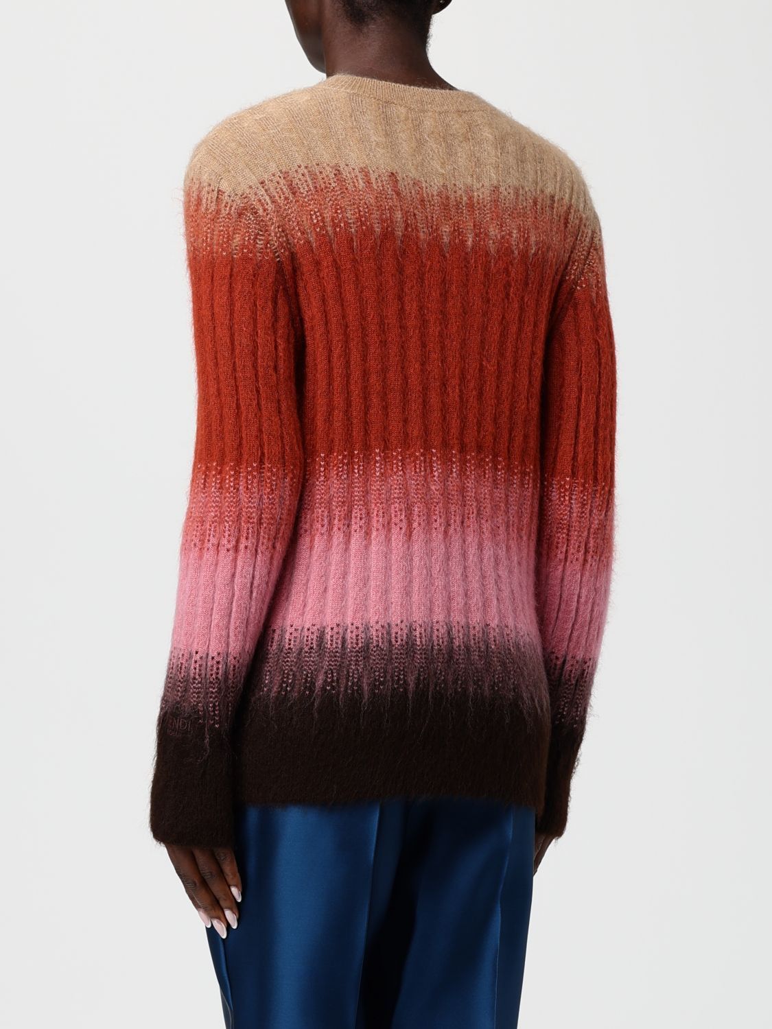 Fendi Fendi Sweater Woman Rust Size M / US 6-8 / IT 42-44 - 3 Thumbnail