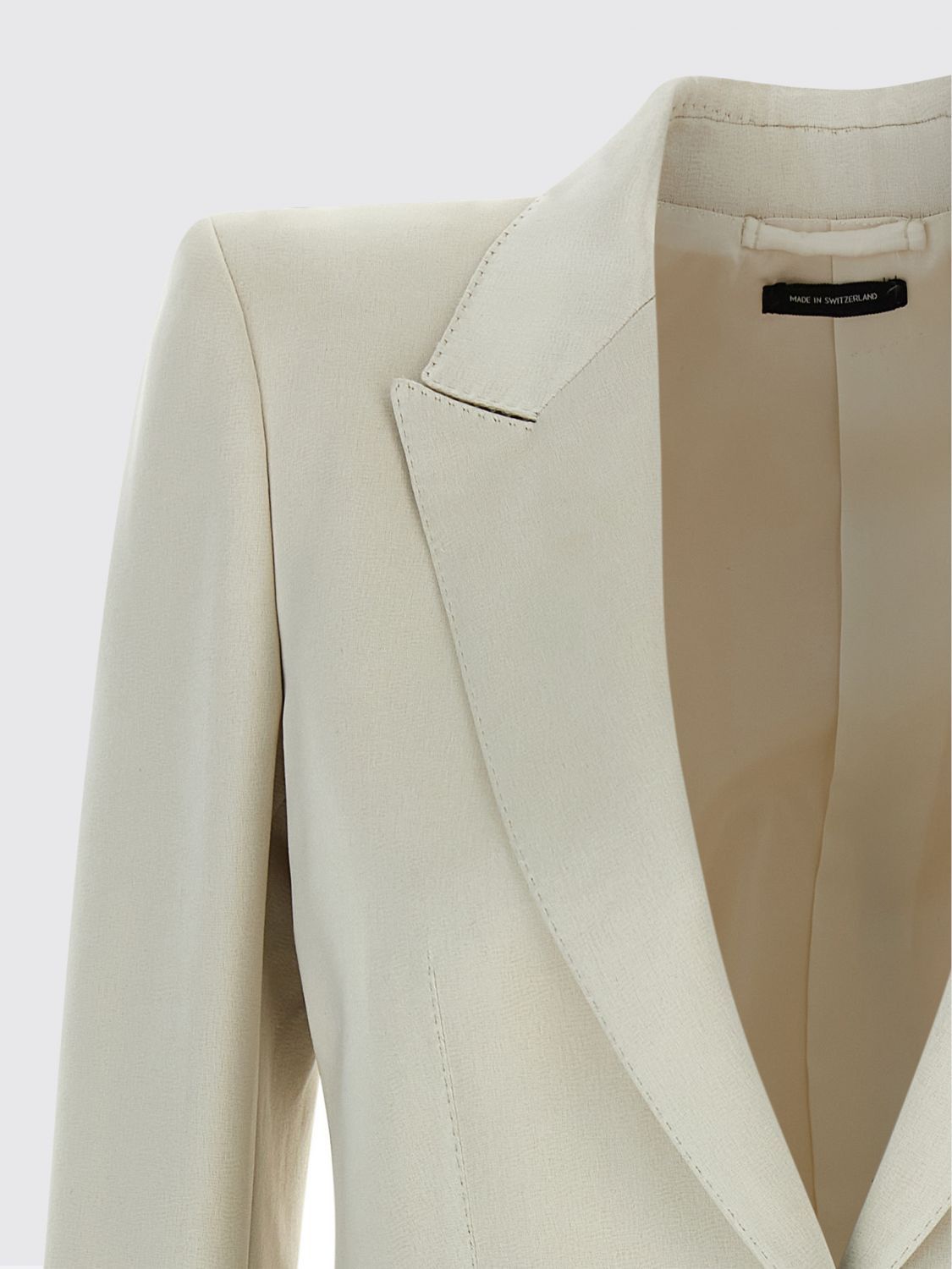 Tom Ford Tom Ford Jacket Woman Beige Size S / US 4 / IT 40 - 3 Thumbnail