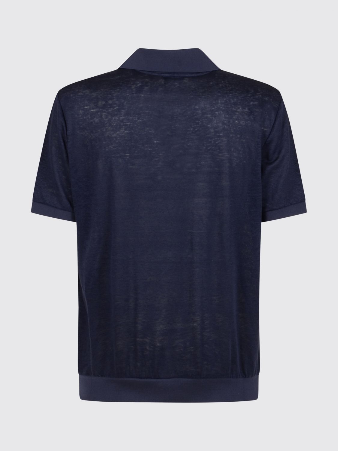 Giorgio Armani Giorgio Armani Polo Shirt Men Blue Size US XXL / EU 58 / 5 - 2 Thumbnail