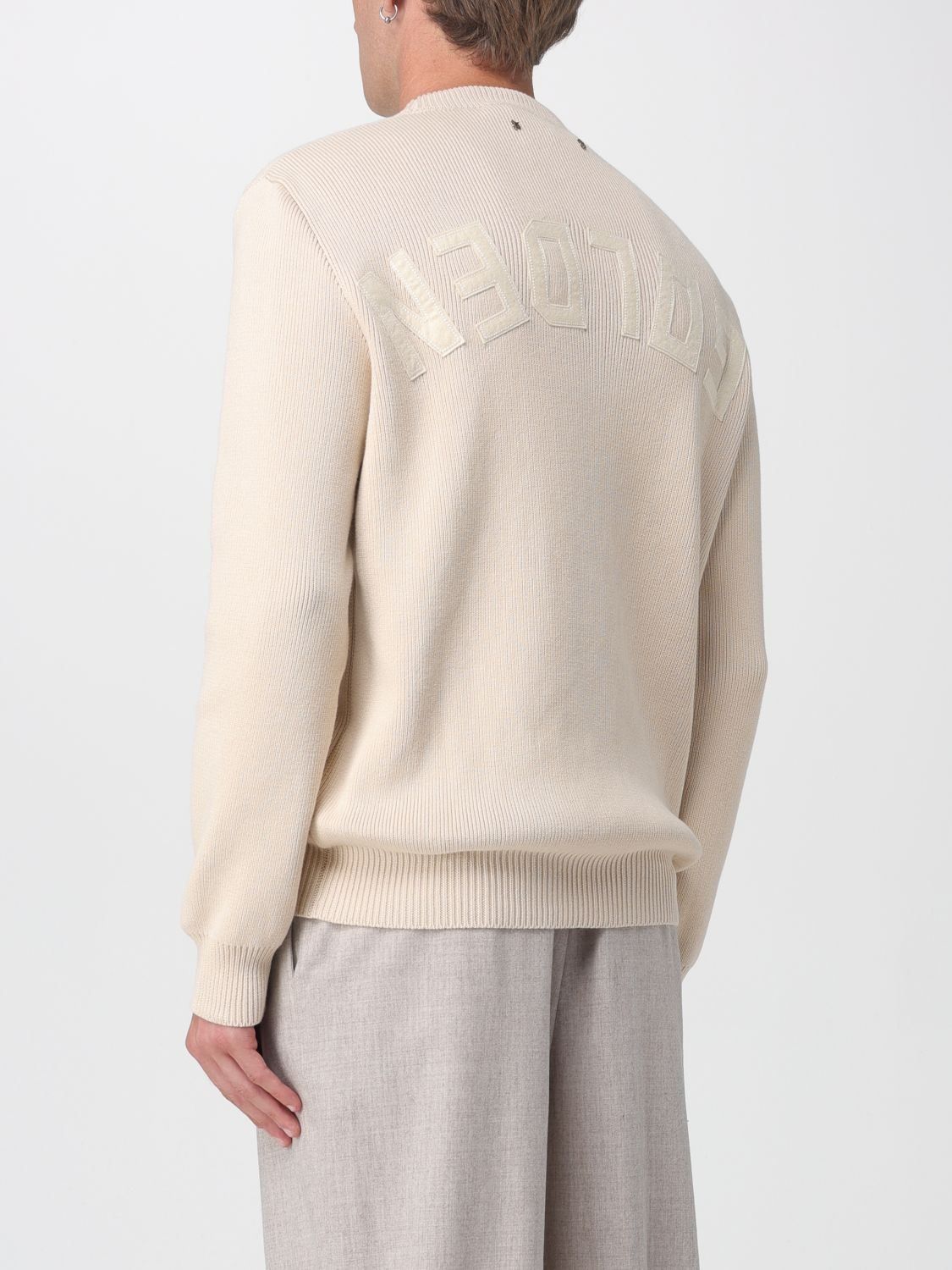 Golden Goose Golden Goose Sweater Men Beige Size US L / EU 52-54 / 3 - 3 Thumbnail