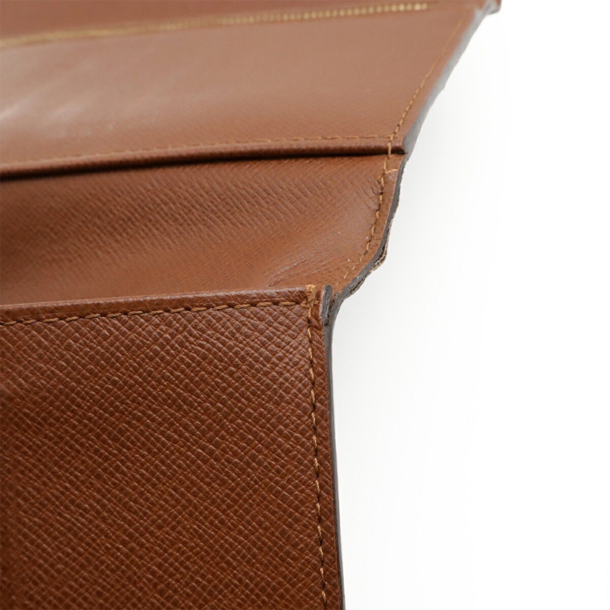Louis Vuitton LOUIS VUITTON Monogram Pochette Passport Tri-fold Long Wallet, Case M60135 Size ONE SIZE - 10 Thumbnail