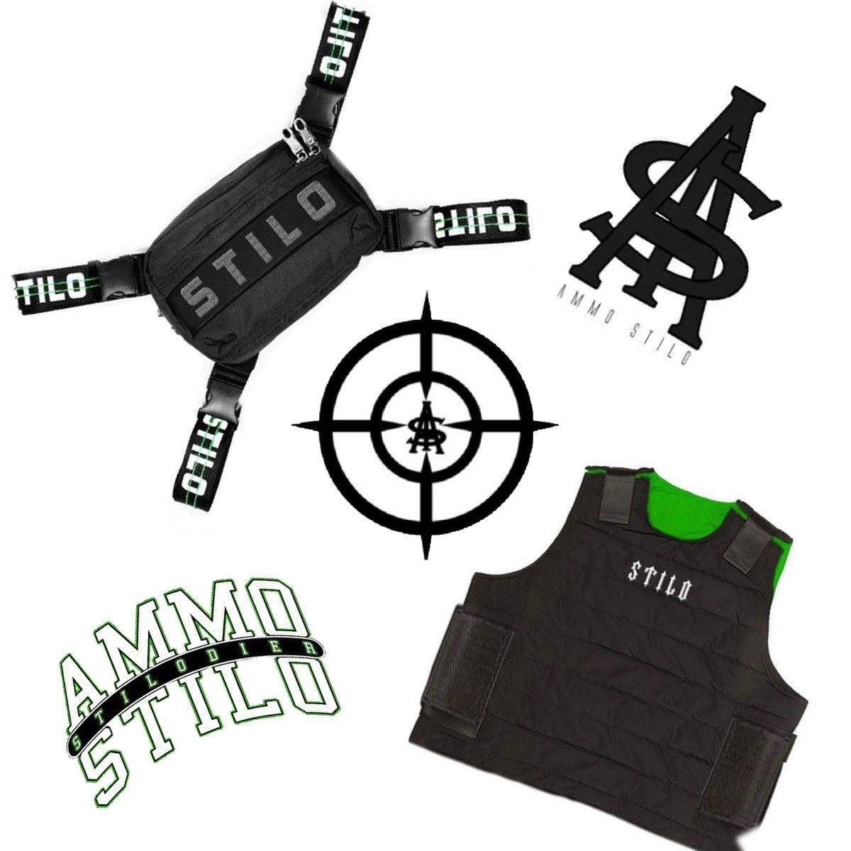 Ammo Stilo Ammo Stilo Essentials Pack (Clout Bag and Vest) | Grailed