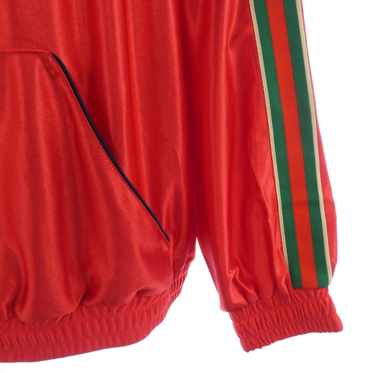 Gucci Gucci Gucci Logo Patch Shiny Jersey Hoodie Cotton Sweatshirts & Hoodies 653373 XJDI9 DUTY FREE for USA Size ONE SIZE - 7 Thumbnail