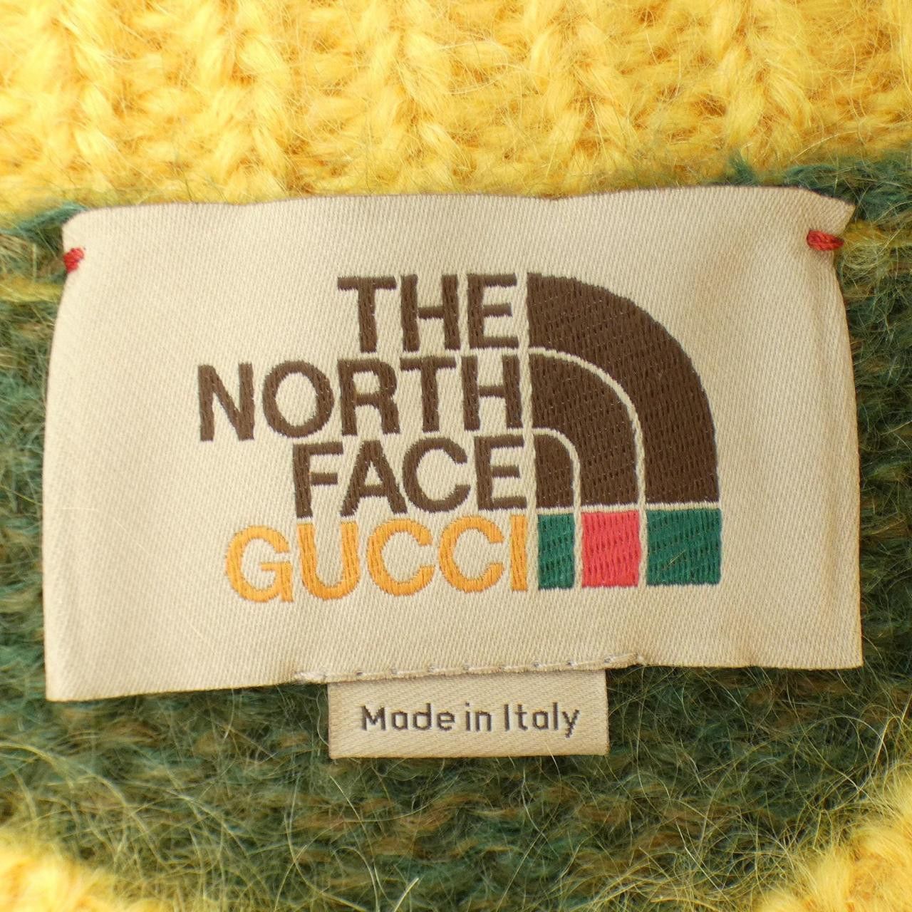 Gucci Gucci Gucci The North Face Knit Cotton Tops 671690XKB19 DUTY FREE for USA Size ONE SIZE - 4 Thumbnail