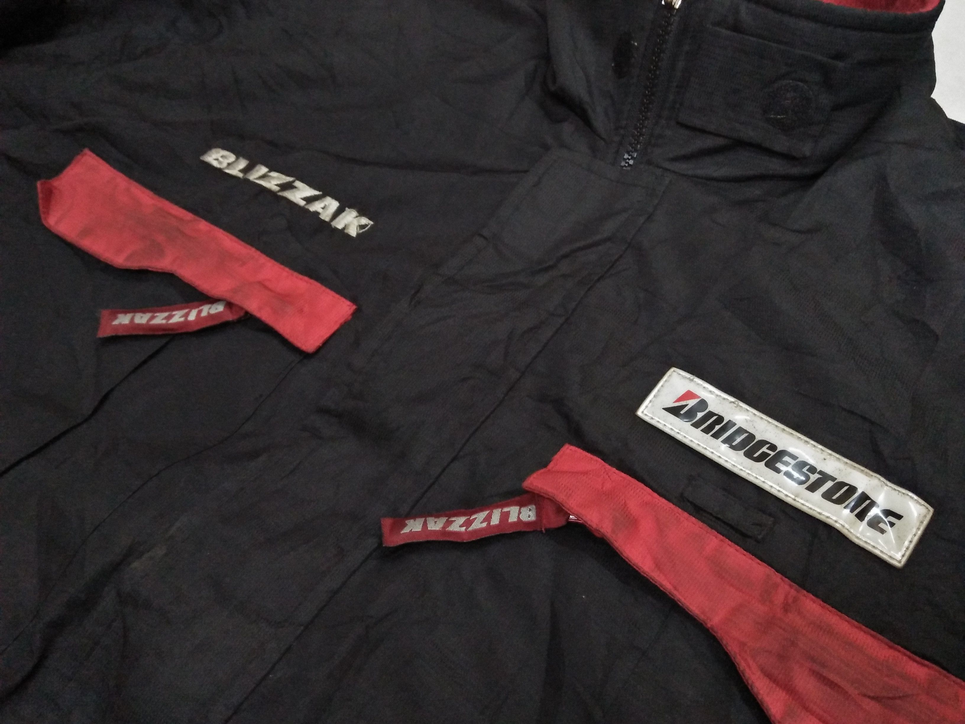 ICON Motorsports BLIZZAX BRIDGESTONE Motorsports Embroidered L Jacket. Size US L / EU 52-54 / 3 - 4 Thumbnail