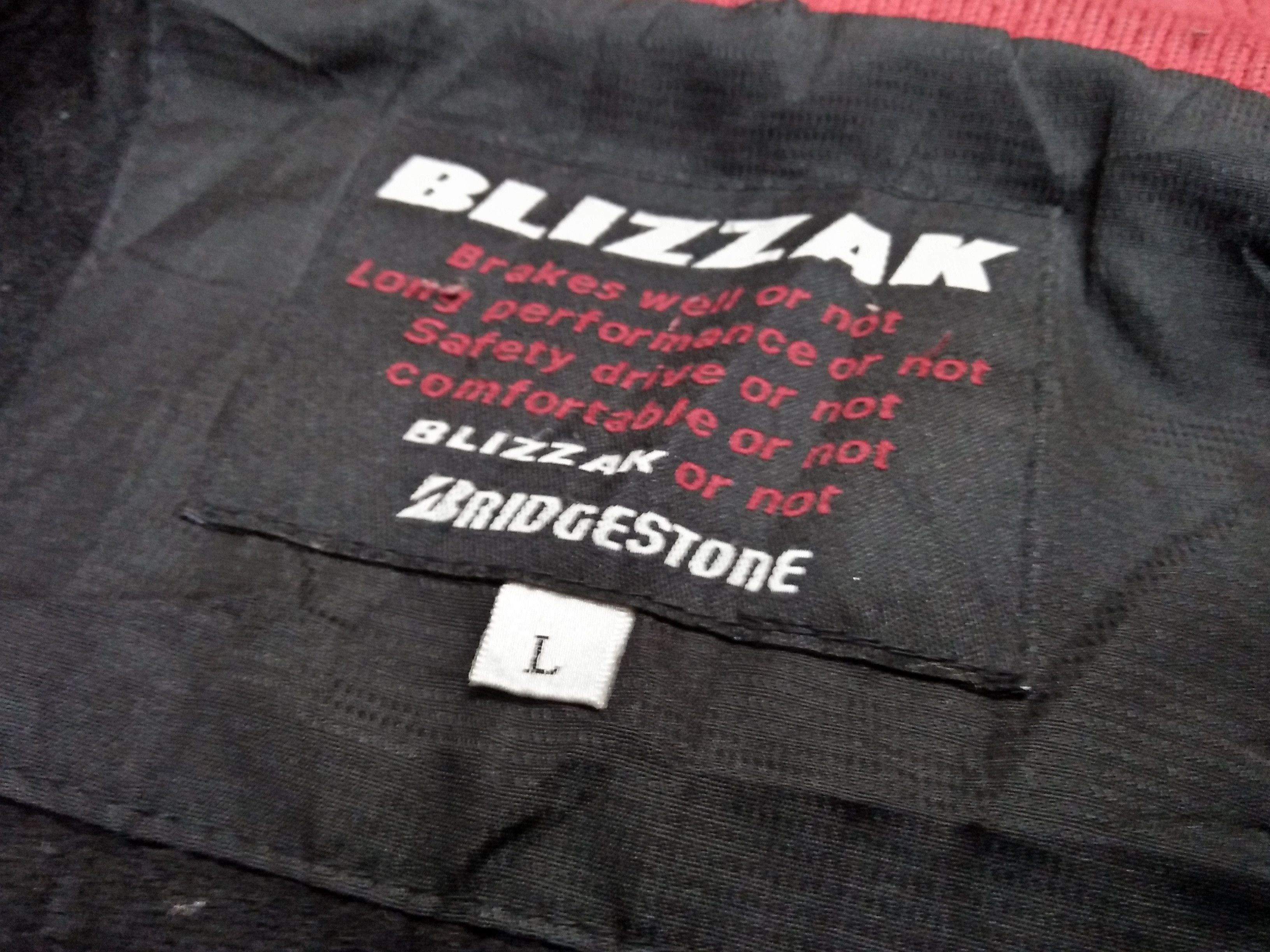 ICON Motorsports BLIZZAX BRIDGESTONE Motorsports Embroidered L Jacket. Size US L / EU 52-54 / 3 - 7 Thumbnail
