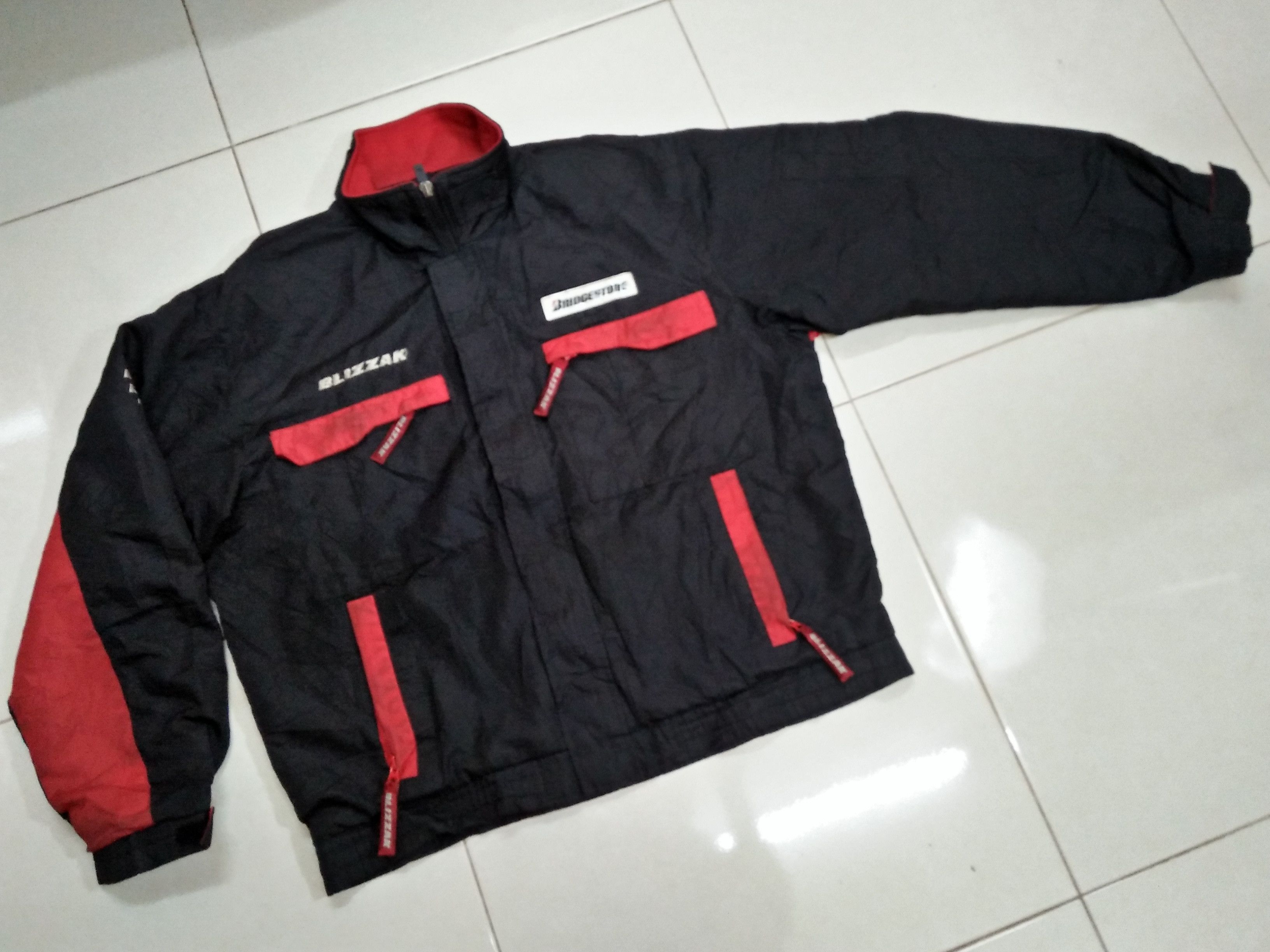ICON Motorsports BLIZZAX BRIDGESTONE Motorsports Embroidered L Jacket. Size US L / EU 52-54 / 3 - 3 Thumbnail