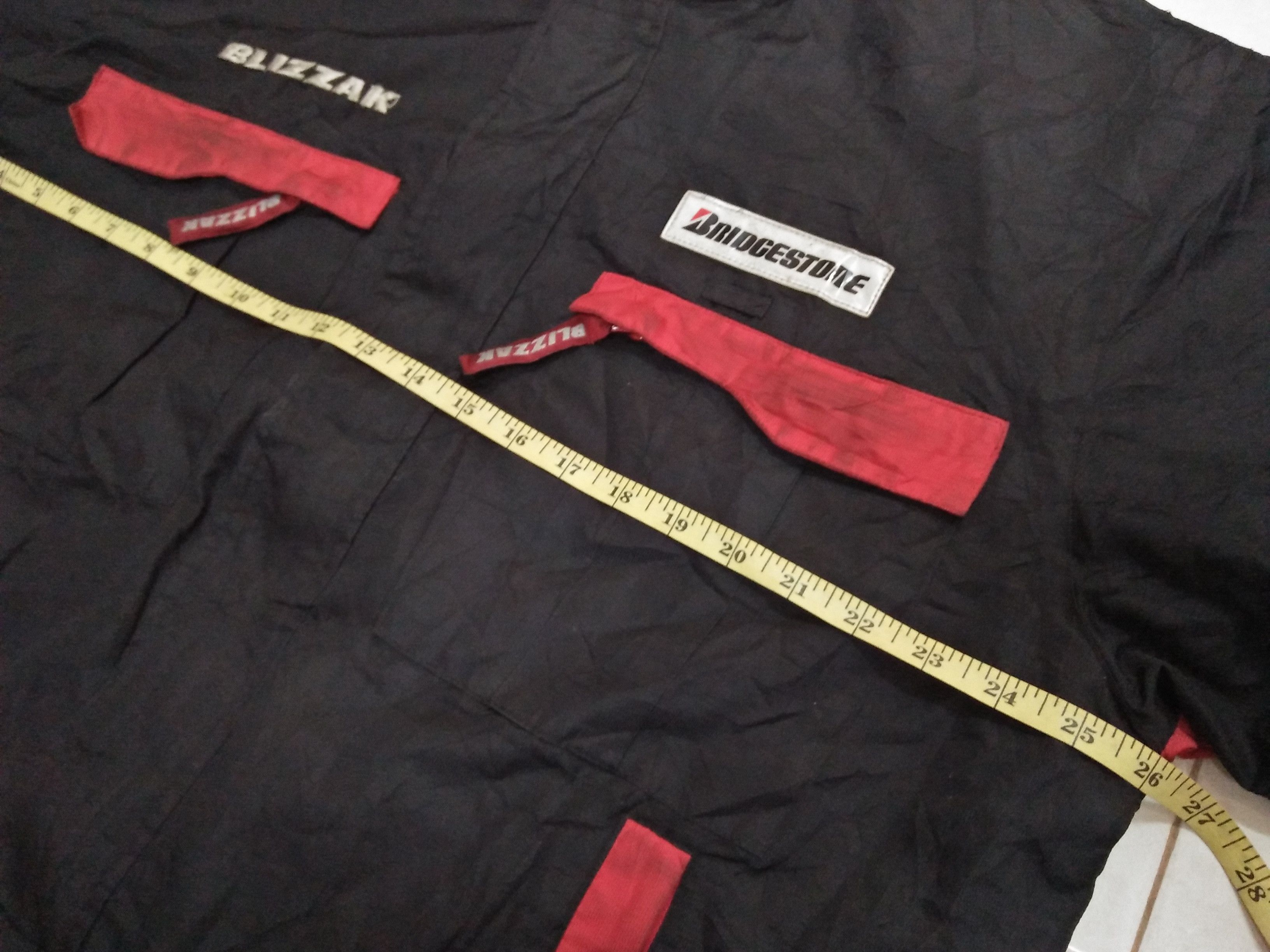 ICON Motorsports BLIZZAX BRIDGESTONE Motorsports Embroidered L Jacket. Size US L / EU 52-54 / 3 - 10 Thumbnail