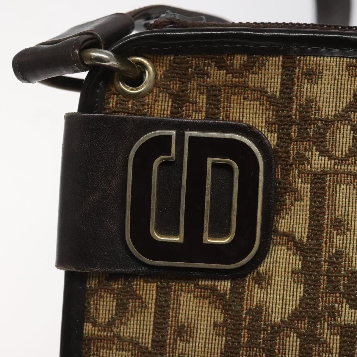 Dior Christian Dior Vintage Trotter Shoulder Bag Canvas Size ONE SIZE - 16 Thumbnail
