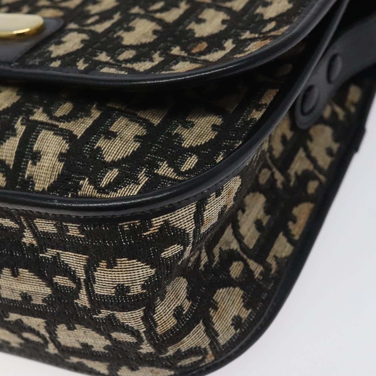 Dior Christian Dior Vintage Flap Crossbody Bag Canvas Size ONE SIZE - 8 Thumbnail