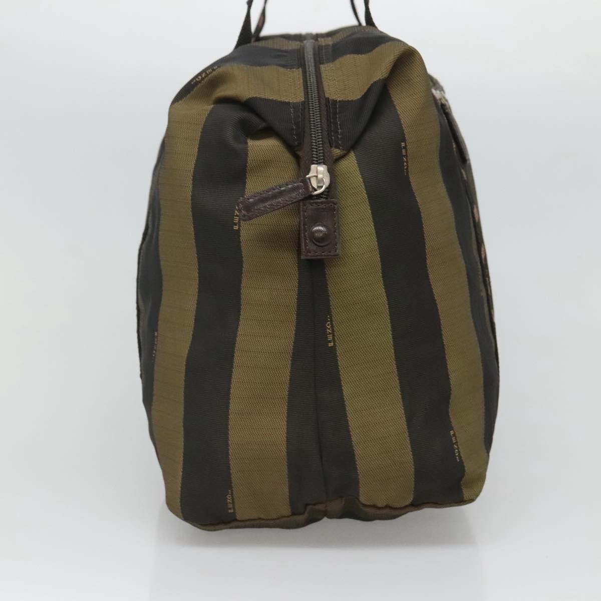 Fendi Fendi Vintage Logo Pequin Weekender Bag Canvas Size ONE SIZE - 5 Thumbnail