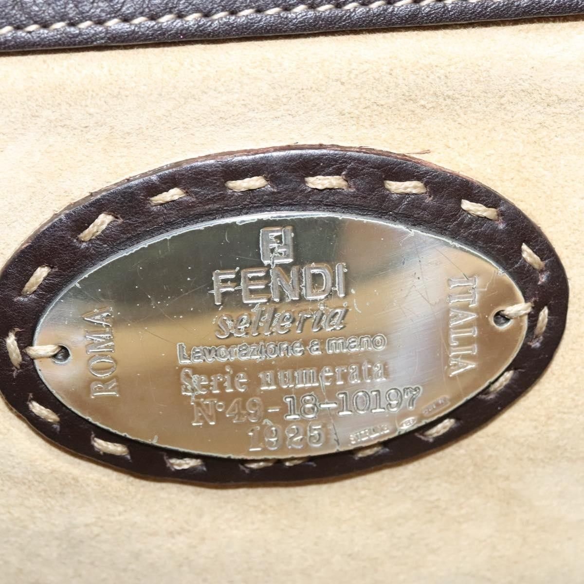 Fendi Fendi Selleria Frame Doctor Bag Leather Size ONE SIZE - 6 Thumbnail