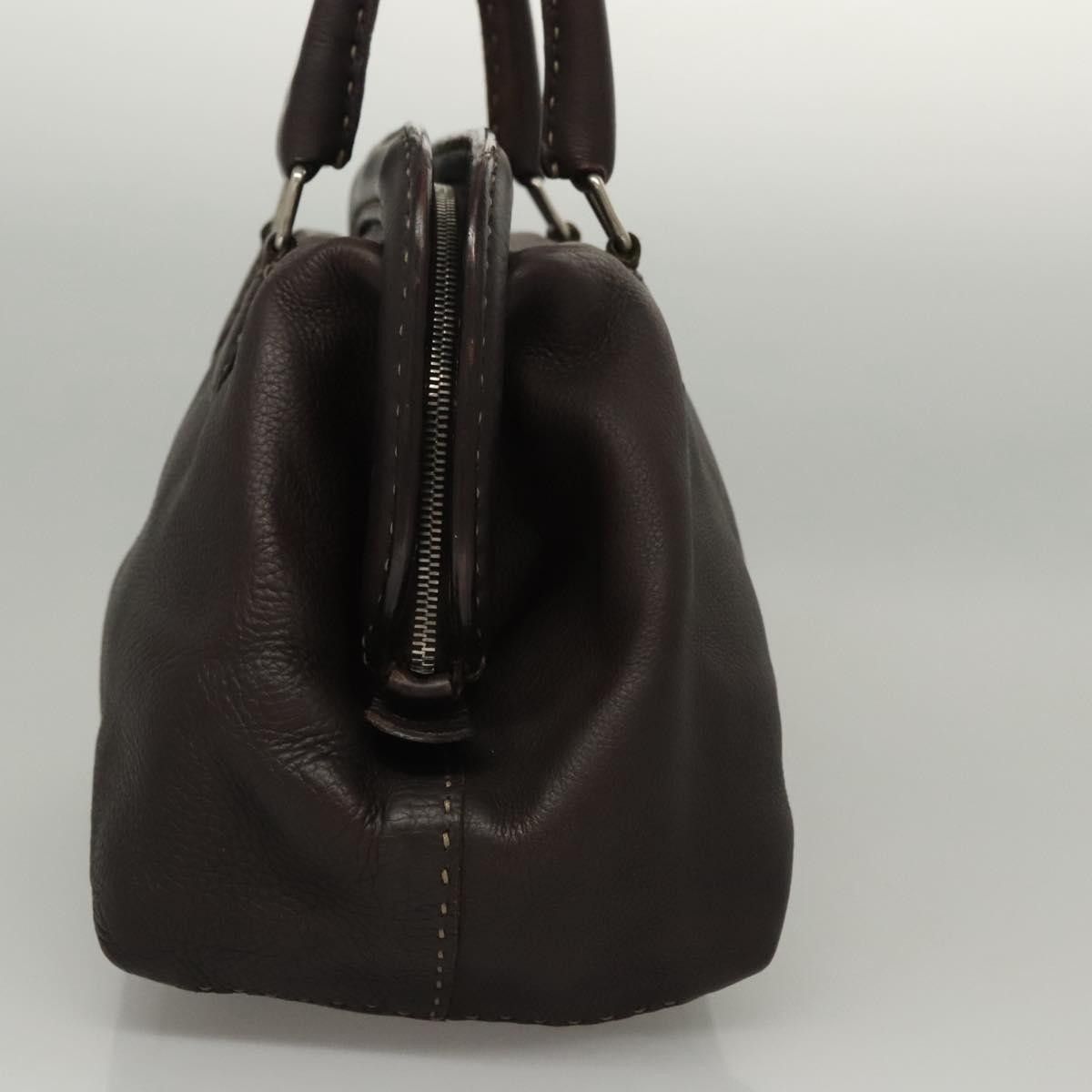 Fendi Fendi Selleria Frame Doctor Bag Leather Size ONE SIZE - 3 Thumbnail